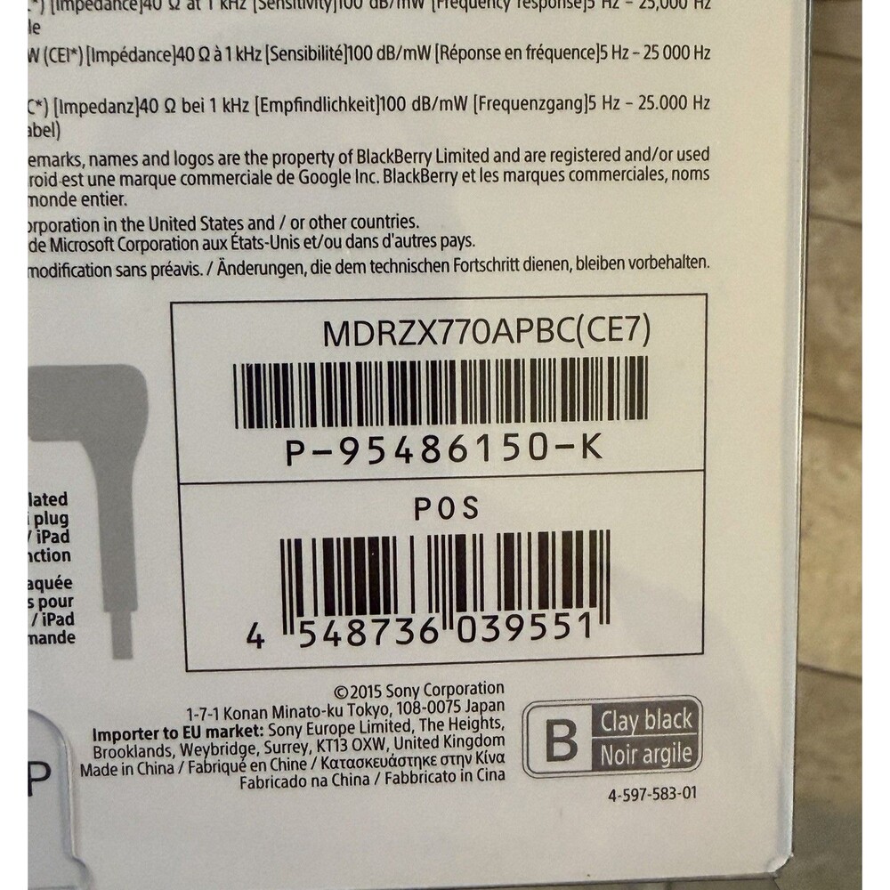 Sony MDR-770AP Headphones. - Picture 2 of 4